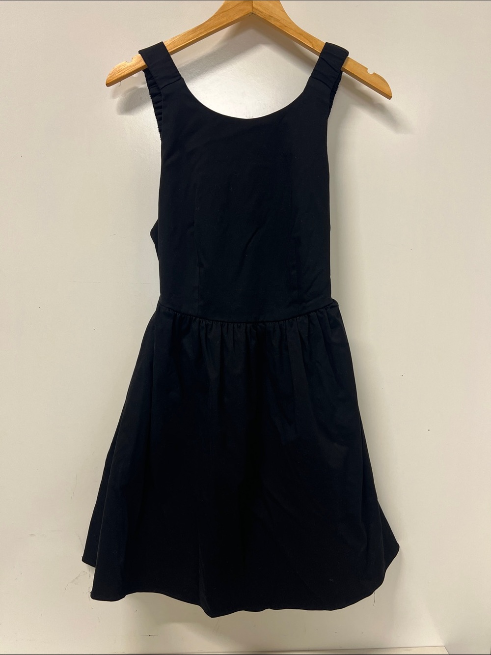 Spencer + Ella Black Dress, Black, Lined, Pockets, Open Back, See Photos for Sz